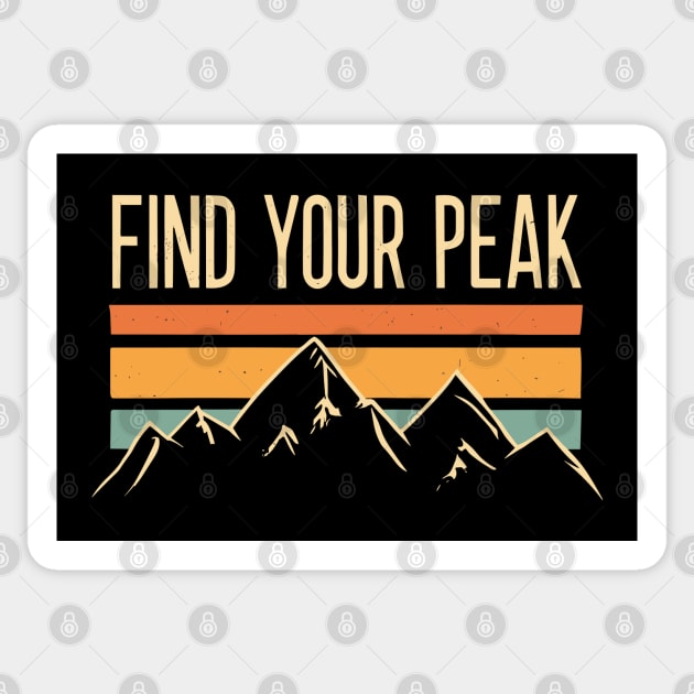 Find your Peak Sticker by nefuku